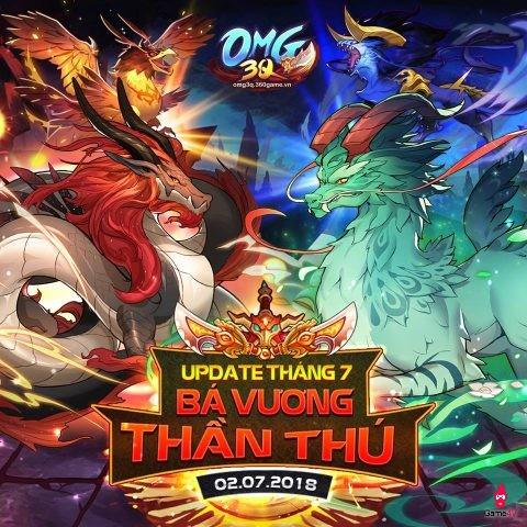 OMG 3Q ra mắt Bá Vương Thần Thú với hàng loạt tính năng mới