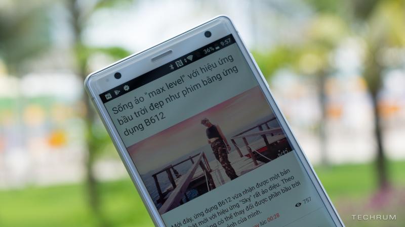 Phản hồi của Sony về hiện tượng sọc màn hình trên Xperia XZ1 và XZ2