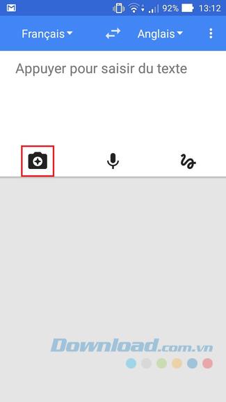 Cách sử dụng camera điện thoại để dịch nhanh với công cụ dịch Google Translate
