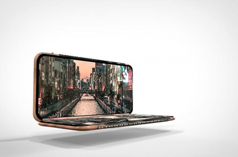 Gật gù tâm đắc trước concept iPhone màn hình gập cực kì thú vị
