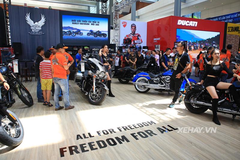 [Vietnam Auto Expo 2018] Harley-Davidson mang đến dàn “xế khủng” hùng hậu