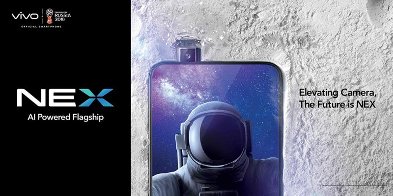 Vivo NEX ra mắt: Viền màn siêu mỏng, camera selfie dạng trượt, cấu hình khủng