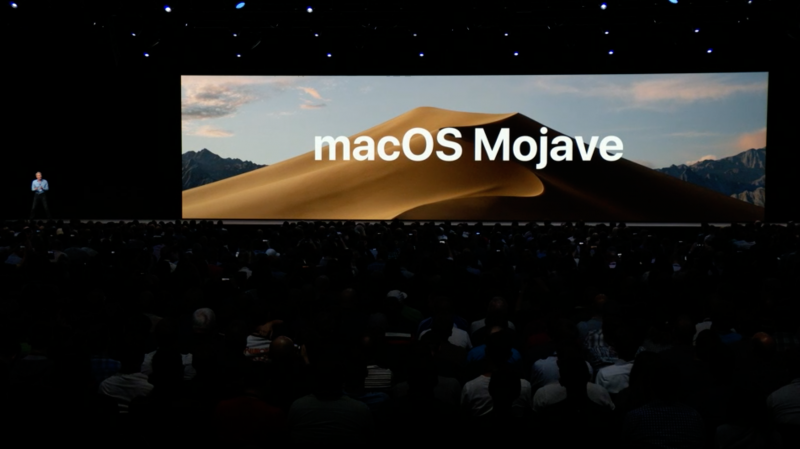 [WWDC] Apple ra mắt macOS 10.14 với giao diện nền đen