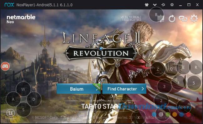 Cách tạo nhân vật chơi Lineage 2 Revolution