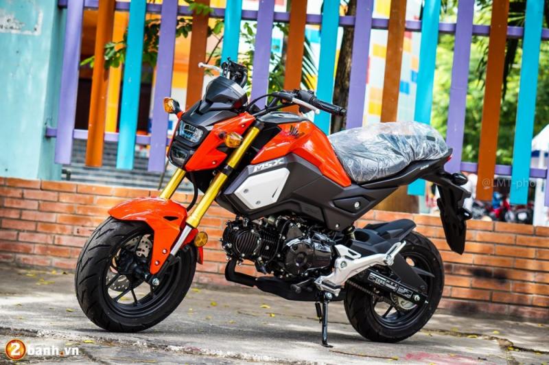 Cận cảnh Honda MSX 125 2018 với sắc màu mới