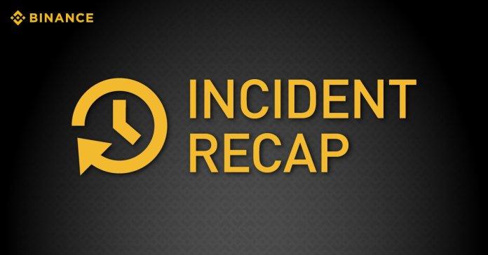 Cập nhật: Thông báo chính thức về phiên bảo trì trên sàn Binance ngày 7/4/2018
