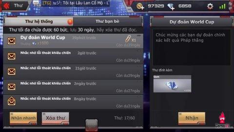 [CFL] Game thủ chưng hửng vì phần thưởng dự đoán độ vô địch World Cup quá “bèo”