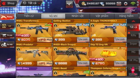 [CFL] Mở bán hôm nay: M4A1-Transformers