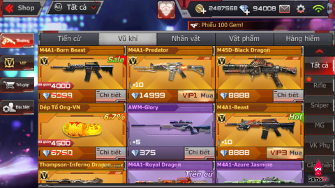 [CFL] Mở bán hôm nay: Rồng đen mắt đỏ M4A1-Born Beast