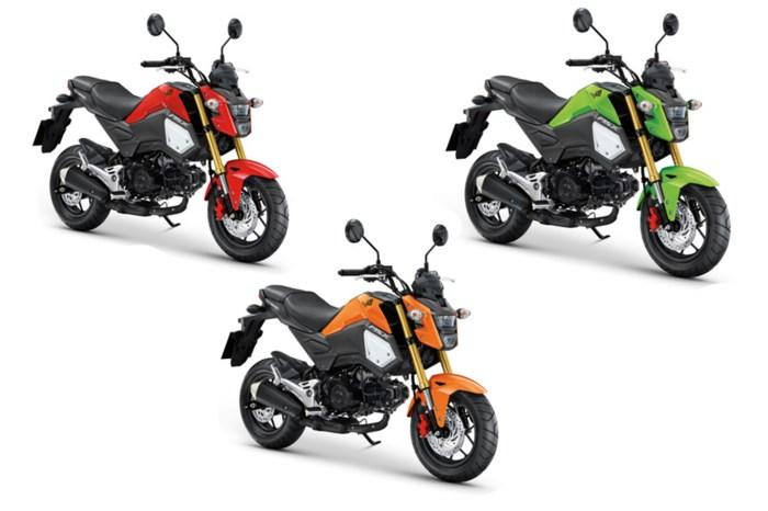 Honda MSX 125 2018 đa dạng màu sắc hơn có giá bán 49,9 triệu đồng