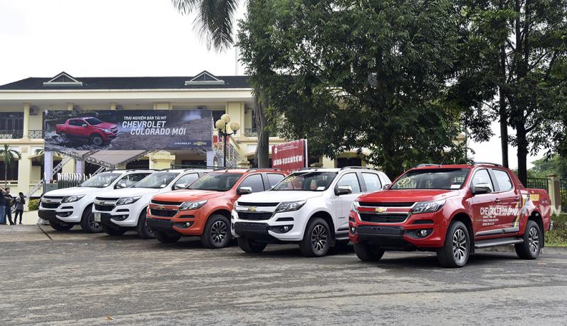 Trải nghiệm xe bán tải Mỹ Chevrolet Colorado 2.5L mới tại Đồng Mô