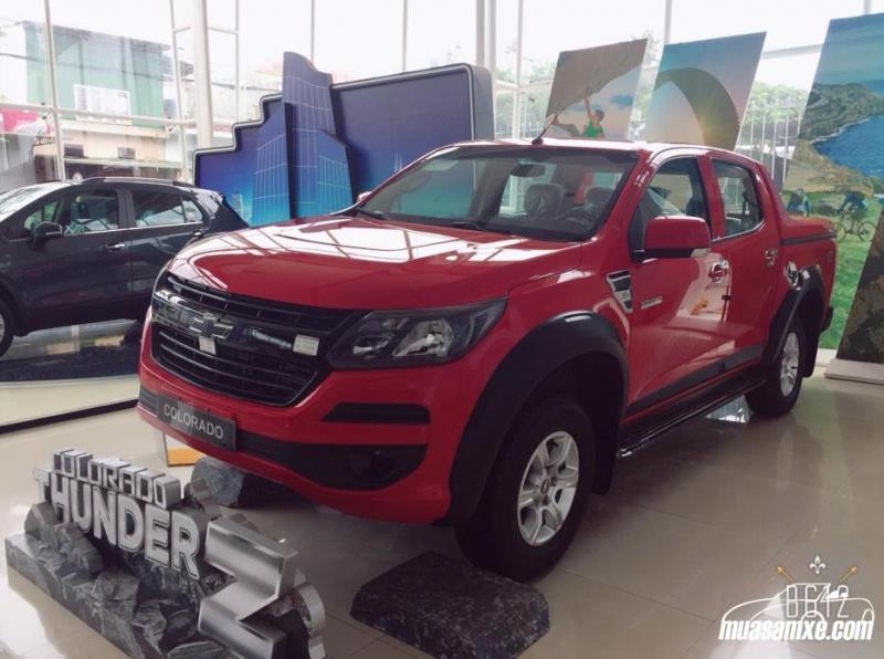 Đánh giá Chevrolet Colorado 2018 về thiết kế vận hành và giá bán mới nhất