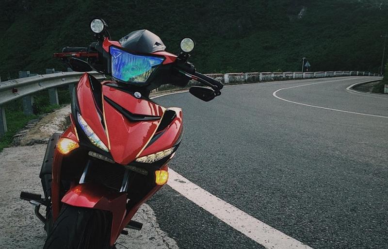 Exciter 150 độ gây mê người xem bởi sự giản đơn của biker Quảng Nam