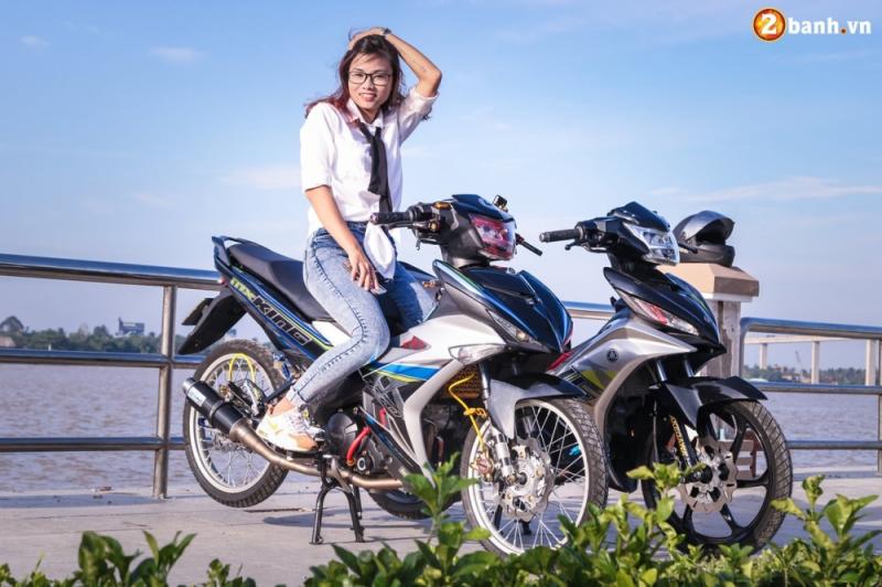 Exciter 150 độ giản đơn đầy lịch lãm với phong cách MX King 150