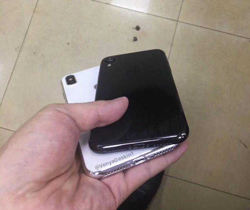 Chiêm ngưỡng hình ảnh thực tế iPhone X Plus bên cạnh iPhone màn hình LCD giá rẻ