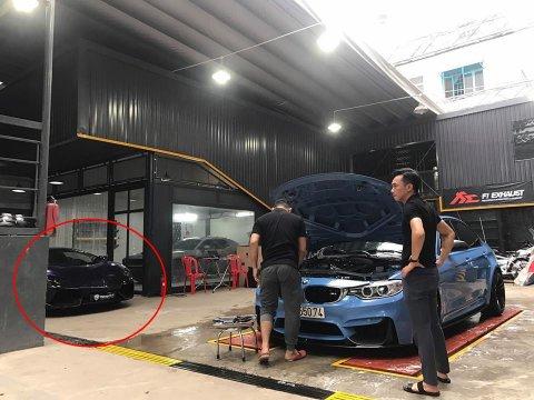 Lamborghini Aventador được chủ nhân cho khoác bộ áo "dải thiên hà" đẹp mắt