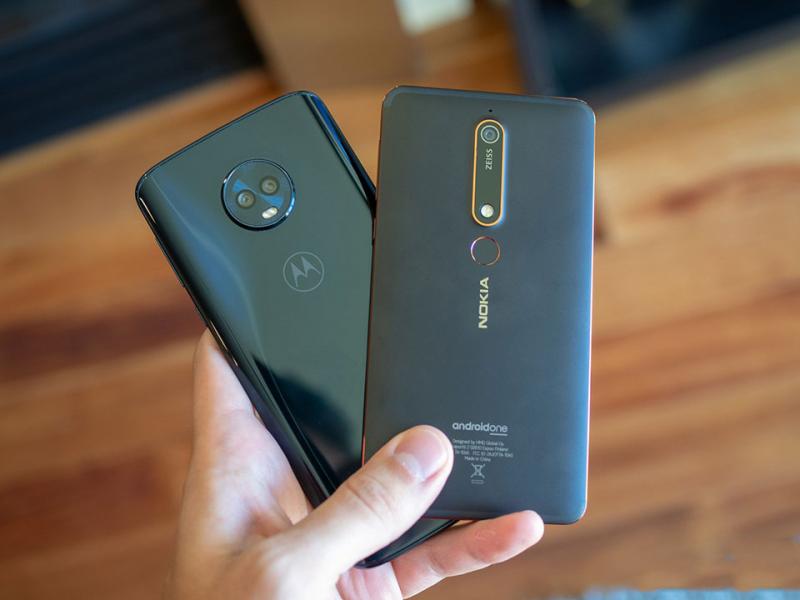 Đi tìm sự khác biệt giữa Nokia 6 2018 và Moto G6 Plus