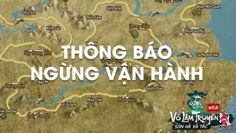 Võ Lâm Truyền Kỳ Web thông báo đóng cửa sau hơn 1 năm ra mắt