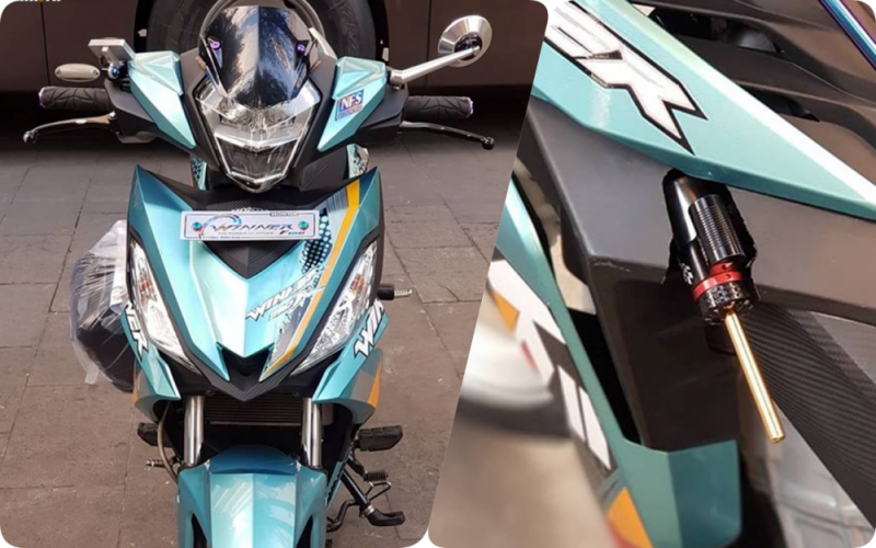 Winner 150 độ gây ấn tượng người xem với option đồ chơi giá trị