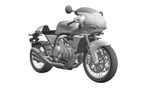 Honda CBX1200 sẽ mang phong cách Cafe Racer cổ điển cùng động cơ 6 xylanh 1200cc