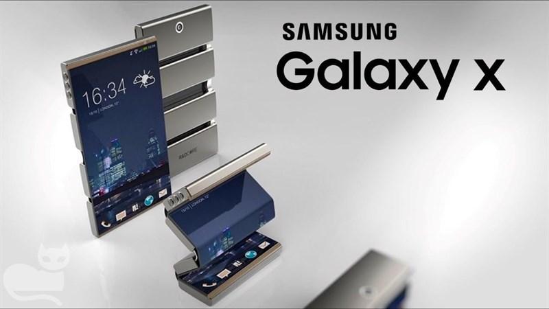 Xuất hiện bằng sáng chế smartphone Samsung màn hình dẻo, tập trung vào selfie