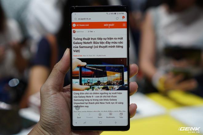 Chiêm ngưỡng những hình ảnh thực tế của Galaxy Note 9