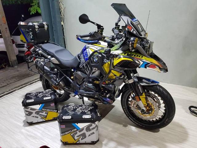 BMW R1200GS càng hấp dẫn hơn qua gói độ full opiton