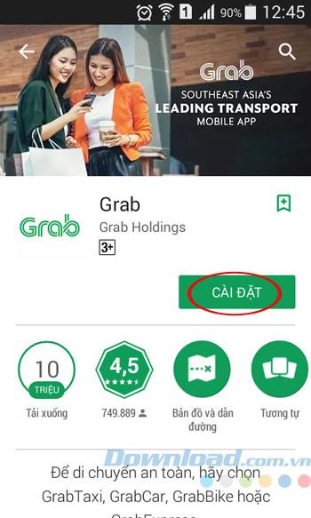 Hướng dẫn và cách sử dụng Grab để gọi xe ôm trên điện thoại