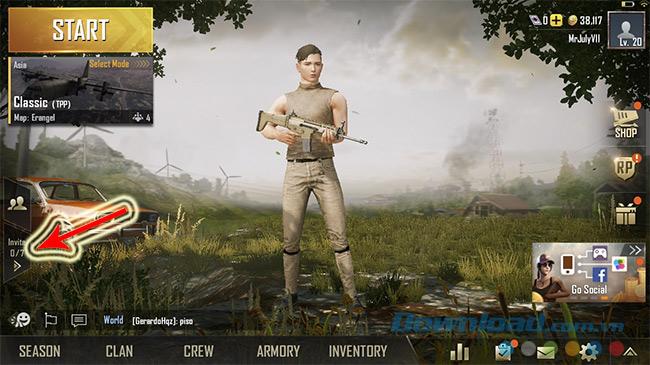 Cách mời bạn bè cùng chơi PUBG Mobile