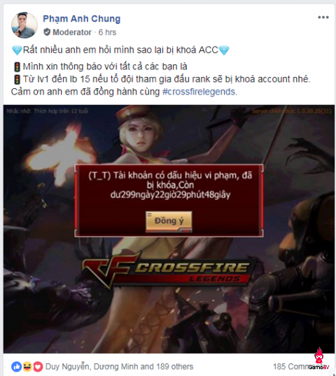 [CFL] Acc level thấp sẽ bị khóa nick khi đấu rank