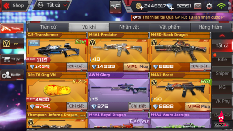 [CFL] Mở bán hôm nay: Cung VIP C.B Transformers