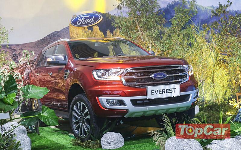 Ford Everest 2018 ra mắt với động cơ và hộp số mới, giá cạnh tranh Fortuner