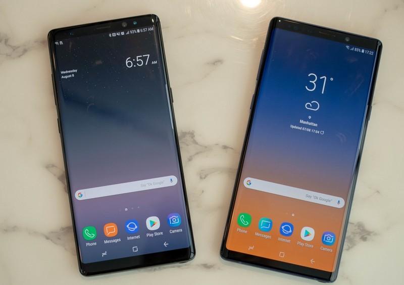 So sánh những điểm khác biệt giữa Galaxy Note 9 và Galaxy Note 8