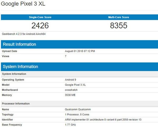 Google Pixel 3 XL sẽ mang trên mình nội lực khủng từ SoC thế hệ mới nhất của Qualcomm