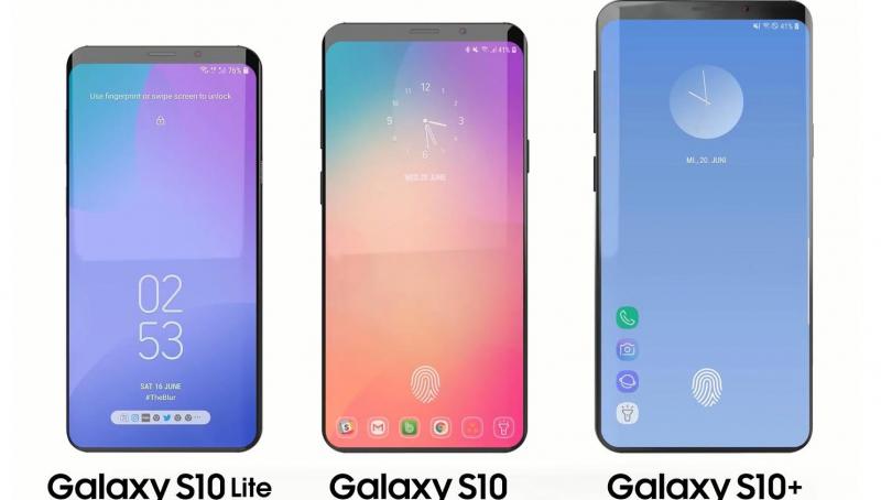 Cả 3 biến thể Galaxy S10 đều tích hợp cảm biến vân tay siêu âm dưới màn hình