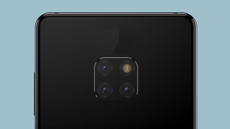 Rò rỉ loạt ảnh render mới và cấu hình của Huawei Mate 20