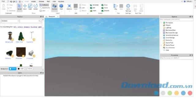 Hướng dẫn tạo game bằng Roblox Studio cho người mới bắt đầu