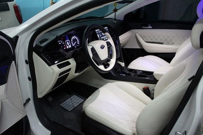 Hyundai Sonata 2015 độ nội thất theo phong cách sang trọng giống Maybach
