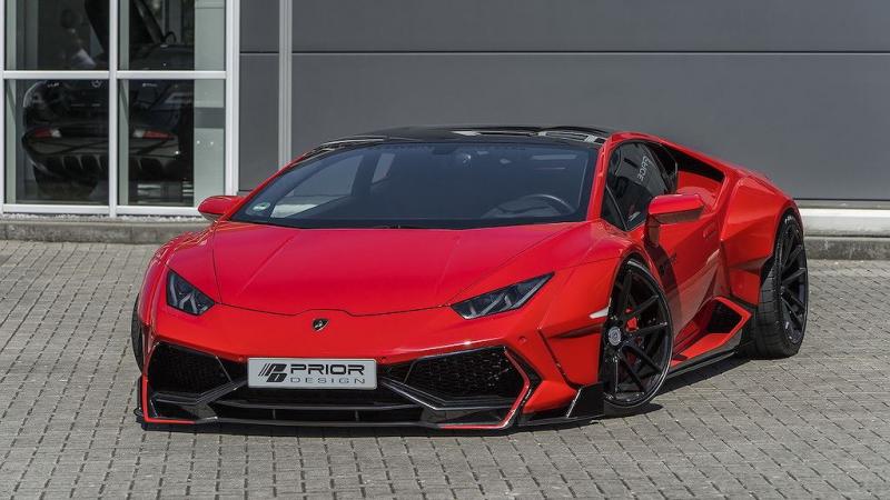 Lamborghini Huracan độ đầy “nguy hiểm” với widebody Prior Design