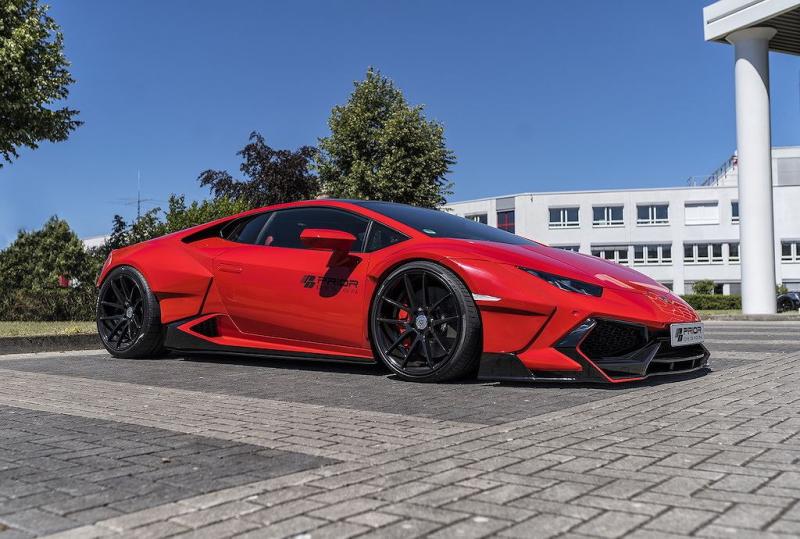 Lamborghini Huracan độ đầy “nguy hiểm” với widebody Prior Design