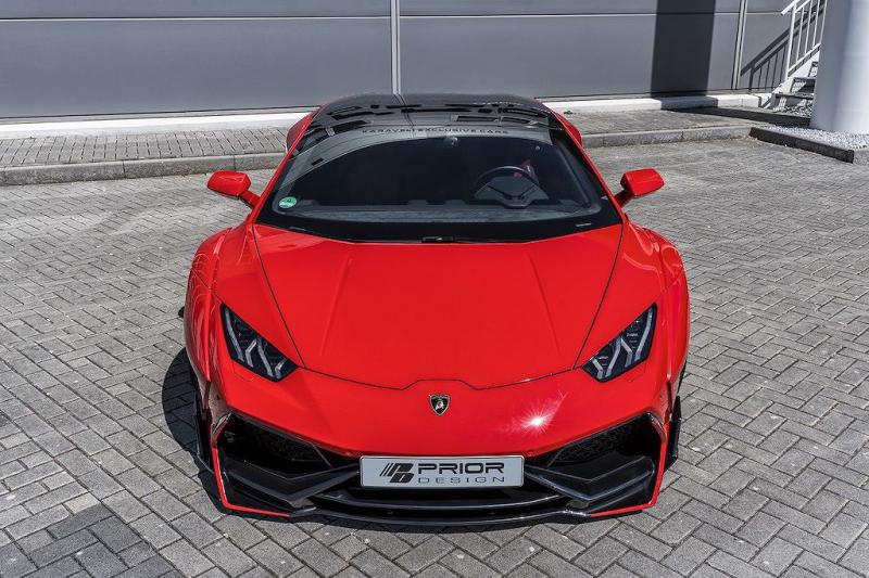 Lamborghini Huracan độ đầy “nguy hiểm” với widebody Prior Design