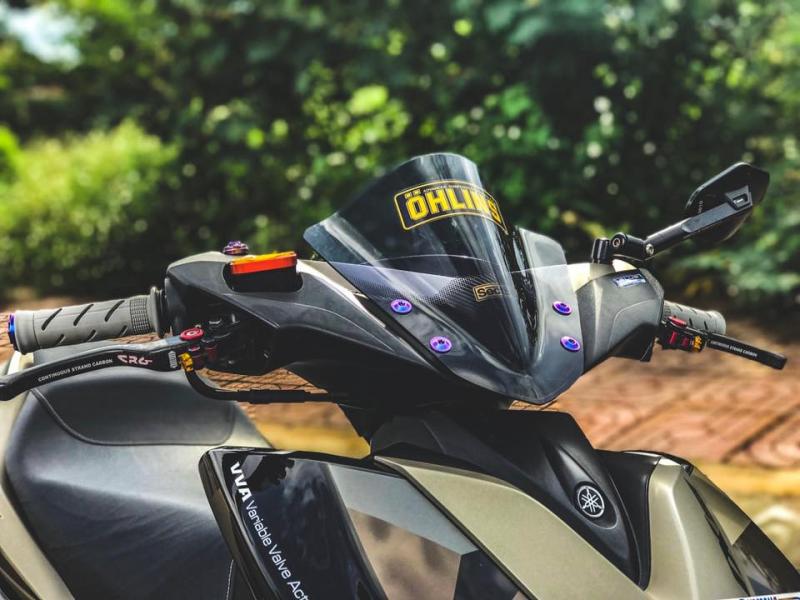 NVX 155 độ - màn lột xác táo bạo ở phong cách Camo của biker phố núi