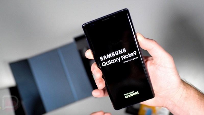 Các bài thử nghiệm sử dụng, sạc pin trên Galaxy Note 9