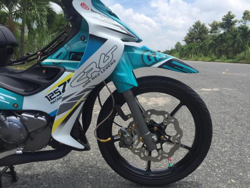 Chiêm ngưỡng Yaz 125 độ mâm Racingboy khủng gần 30 triệu