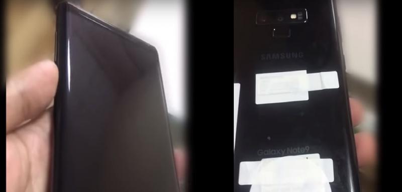 Xuất hiện video trên tay thực tế chiếc Galaxy Note 9