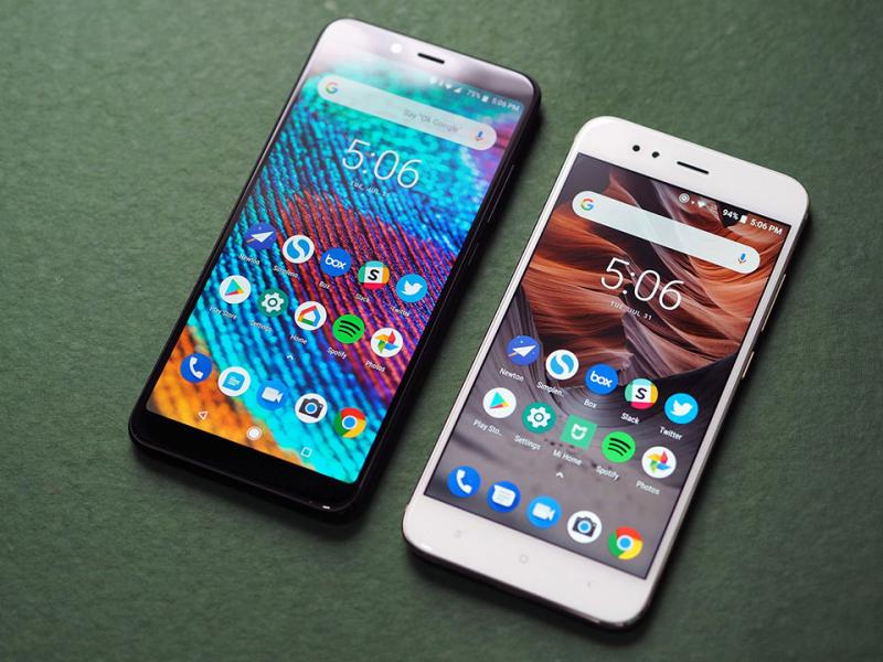 Đi tìm sự khác biệt giữa Xiaomi Mi A2 và Mi A1