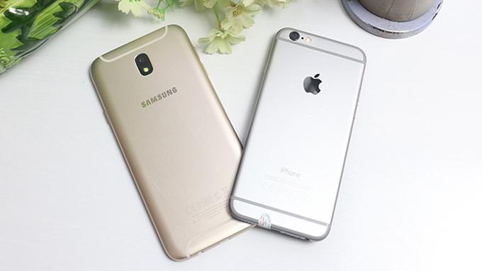 Lựa chọn Galaxy J7 Pro 2017 hay iPhone 6 để không phải “hối hận”