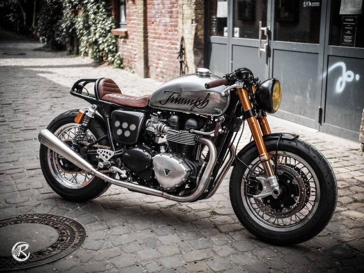 Triumph Thruxton- chiêm ngưỡng dung nhan con Quái vật Đức