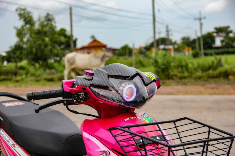 Wave 110 độ đậm sắc hồng, đem lại sự đáng yêu, năng động & mới lạ