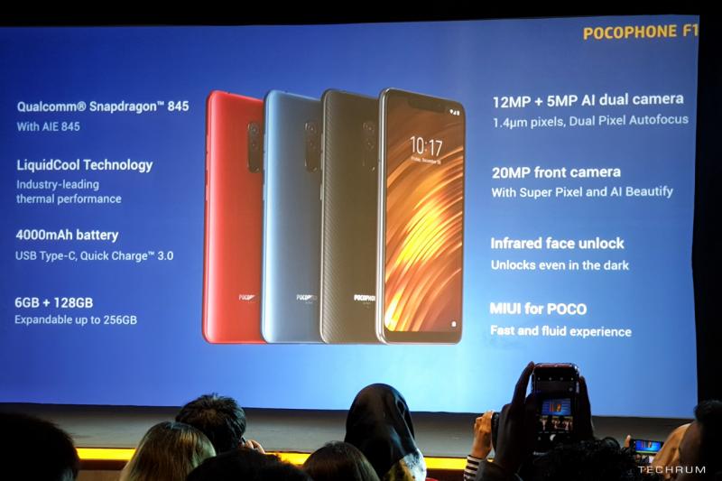 Xiaomi Pocophone F1 sẽ bán ra Việt Nam với 2 phiên bản, giá từ 8 triệu đồng